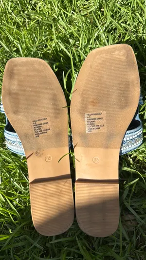 Blue Shimmer Madden Girl Sandals thumbnail 2