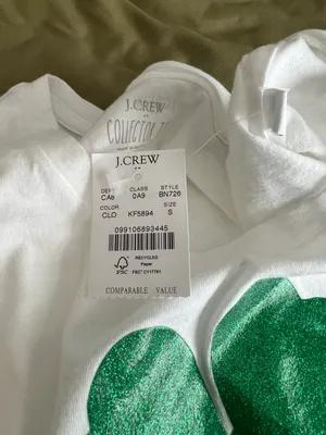 J. Crew Shamrock T-Shirt thumbnail 5
