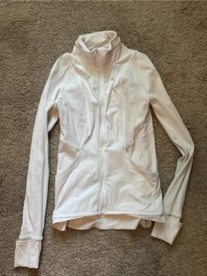 lululemon athletica White Workout Jacket thumbnail 1
