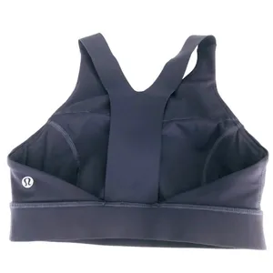 Lululemon Fast Free Bra (Nulux) Black Grape Size 6 Sports Bra thumbnail 5