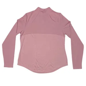 PUMA 1/4 Zip Performance Long Sleeve Top Women's Medium Dusty‎ Rose EUC thumbnail 2