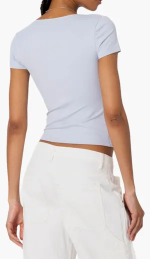 Edikted Katia V-Neck Top thumbnail 3