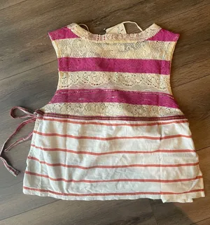 Free People Shelly Shell Tank- size Large thumbnail 1