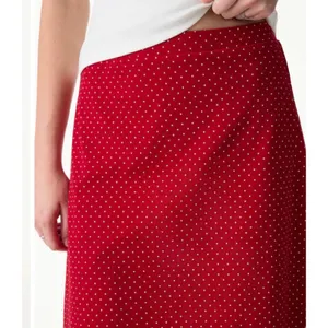 New OGL Stretch Cotton Polka Dot A-Line Flare Skirt Limited Edition Small thumbnail 3