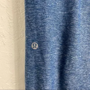 Lululemon Blue Heathered Yoga Pants thumbnail 8