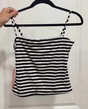 NWT striped tank M thumbnail 1