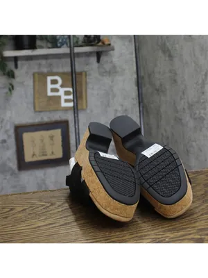 NWT Clarks Nerisa Grace Wedge Cork Sandal 26187243 Black Nubuck 8.5M thumbnail 11