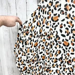 Show Me Your Mumu Dress‎ Womens Small Circus Mini Leopard Print Cold Shoulder thumbnail 5
