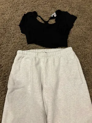 Backless Tie Top Black thumbnail 1