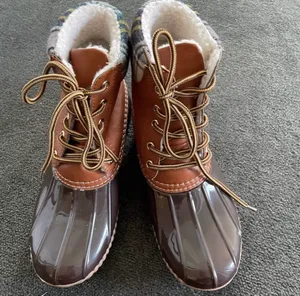 Henry Ferrera Mission Brown Rubber Duck Boots Size 6 thumbnail 2