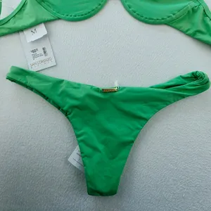 San Lorenzo NWT Moorea Underwire Bikini Set Rainforest Blend Green Womens Size M thumbnail 9