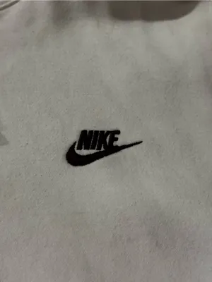 Nike Sportswear Club Fleece Pullover Hoodie White Size Large thumbnail 4
