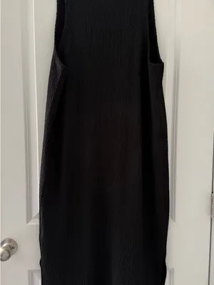 Motherhood‎ Maternity Summer Black Sleeveless Maxi Dress thumbnail 2