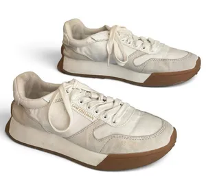 Sam Edelman Layla Sneaker Size 8 Sporty Suede Overlay Platform Lifestyle Sneaker thumbnail 1