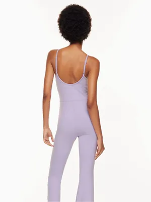 Wilfred Free Aritzia Divinity Jumpsuit Lilac Purple Spaghetti Strap Unitard XL thumbnail 2