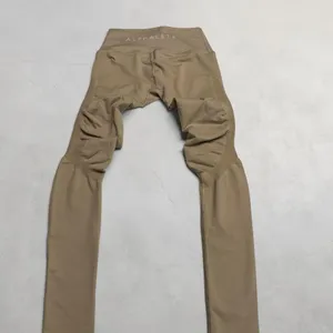 Alphalete Amplify Seamless Leggings Khaki Size‎ S thumbnail 2
