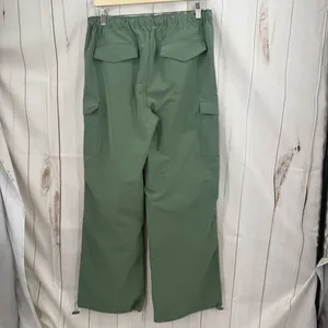 Love Tree Women’s Large Green Cargo Wide Leg Pants Utility thumbnail 3