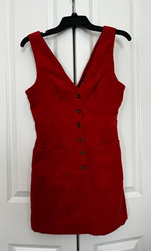 Shein Corduroy Dress thumbnail 3
