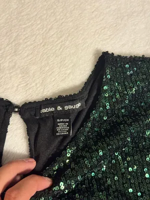 Cable & Gauge Sequin dress thumbnail 2