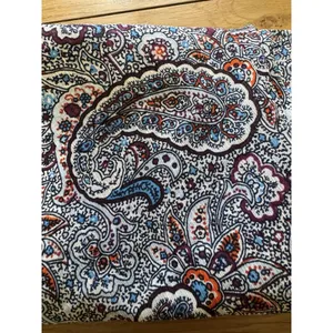 Gap Ruffle Sleeve Top Women Sz XS‎ Paisley Polyester Lightweight Colorful Preppy thumbnail 13