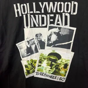 Hollywood Undead Everywhere I Go Polaroid rock Tshirt medium thumbnail 2