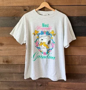 Peanuts Women's Grey T thumbnail 1