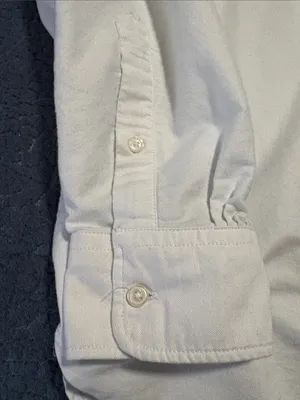 Brandy Melville White Casual Button-Down Shirt thumbnail 10