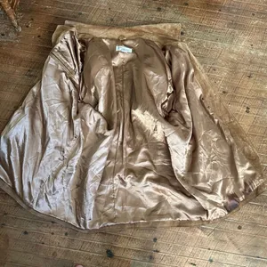 Vintage tan western XL Yellowstone vintage leather jacket thumbnail 6