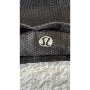 Lululemon Black Athletic Headband Reflective Logo Yoga Running Workout Accessory thumbnail 2
