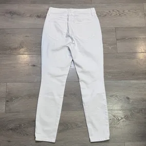 Good American Good Legs Crop White High Rise Skinny Jeans Size‎ 8 29 GLC046T thumbnail 3