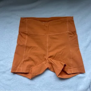 Outdoor Voices Orange Athletic Shorts thumbnail 2