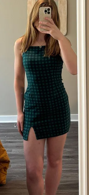 Plaid dress thumbnail 1
