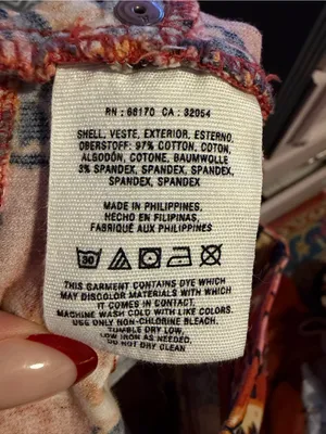 NWOT Anthropologie / Pilcro and Letterpress | Corduroy Paisley Skinny Pants, 29 thumbnail 8