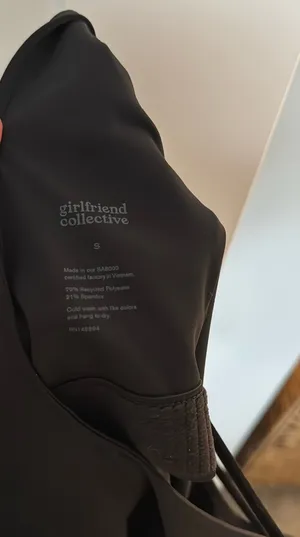 Girlfriend Collective Bike Unitard Black thumbnail 5