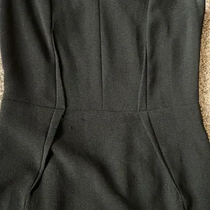 H&M Black dress with silver zipper thumbnail 2