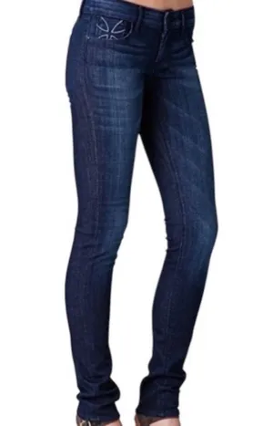 Habitual Skinny Jeans Darkwash Mid Rise thumbnail 9