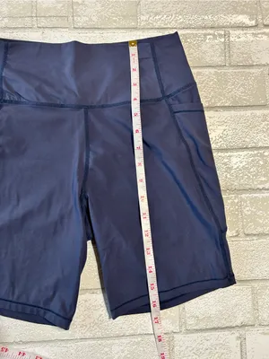 Halara High-Waist Navy Performance Bike Shorts thumbnail 6