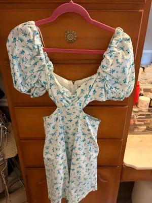 Zara floral dress thumbnail 3