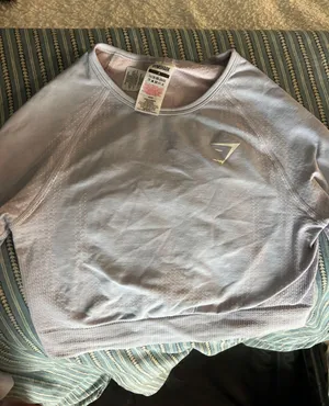 Gymshark Long Sleeve Crop Top thumbnail 1