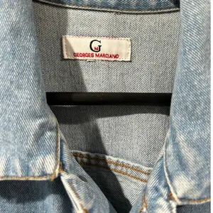 VTG 80/90’s Georges Marciano Denim Jean Jacket medium blue wash Size Medium thumbnail 6