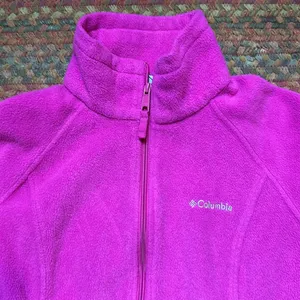 Columbia Pink Fleece Zip Up Cozy Jacket thumbnail 2