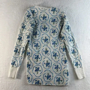 Vintage HEALTHKNIT Small Womens Long John Thermal 2 Pc Set Top Bottom Floral USA thumbnail 7