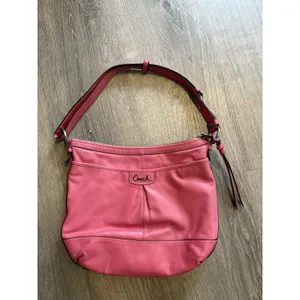 Coach Park Leather Duffle 19726 Pink Barbie Glam Y2k Shoulder Bag thumbnail 2
