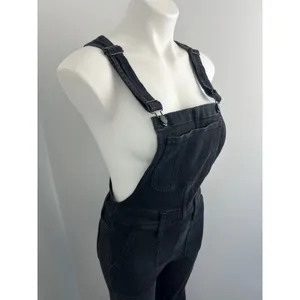 Women's Madewell Denim Dark Wash Overalls XS thumbnail 2