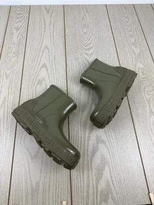 UGG Women's Drizlita Waterproof Rain Booties US8 Burnt Olive Green $90 thumbnail 4