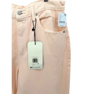 Levis Premium High Loose Taper Jeans Peach Apricot Free People Barrel Relaxed 31 thumbnail 2