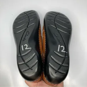 Clarks Ashland spin Q‎ loafers brown leather size 9 thumbnail 7