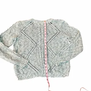 Vintage American Eagle Outfitters Teal Blue Mint Green Knit Sweater Sz S thumbnail 2