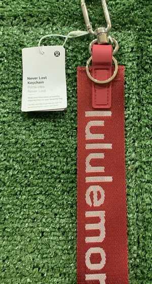 Lululemon Red never lost nwt Keychain thumbnail 1