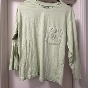 Vintage Esprit Light Green Long Sleeve Shirt. Size Small thumbnail 1